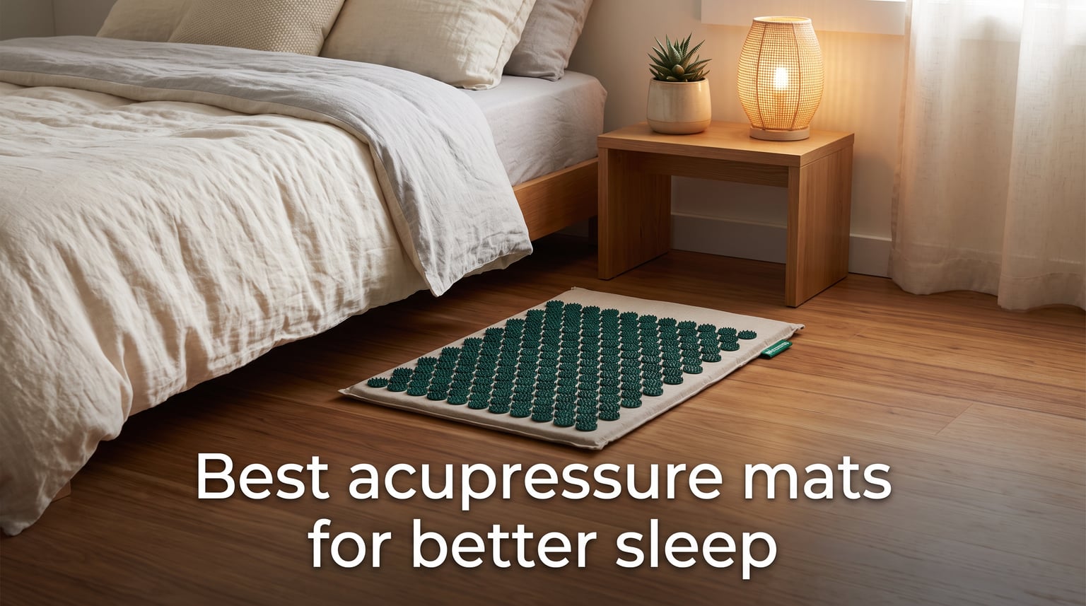 Best acupressure mats for better sleep