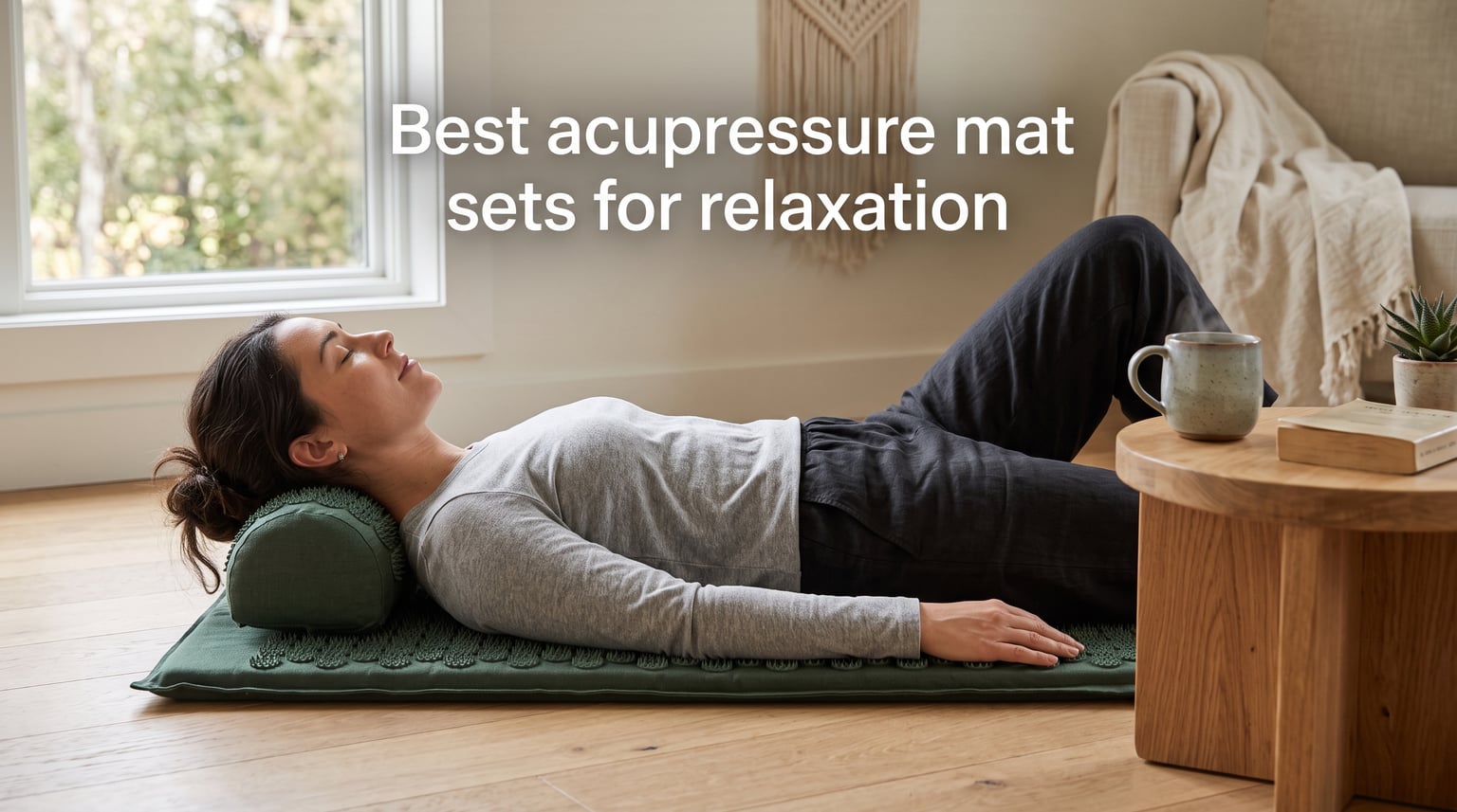Best acupressure mat sets for relaxation