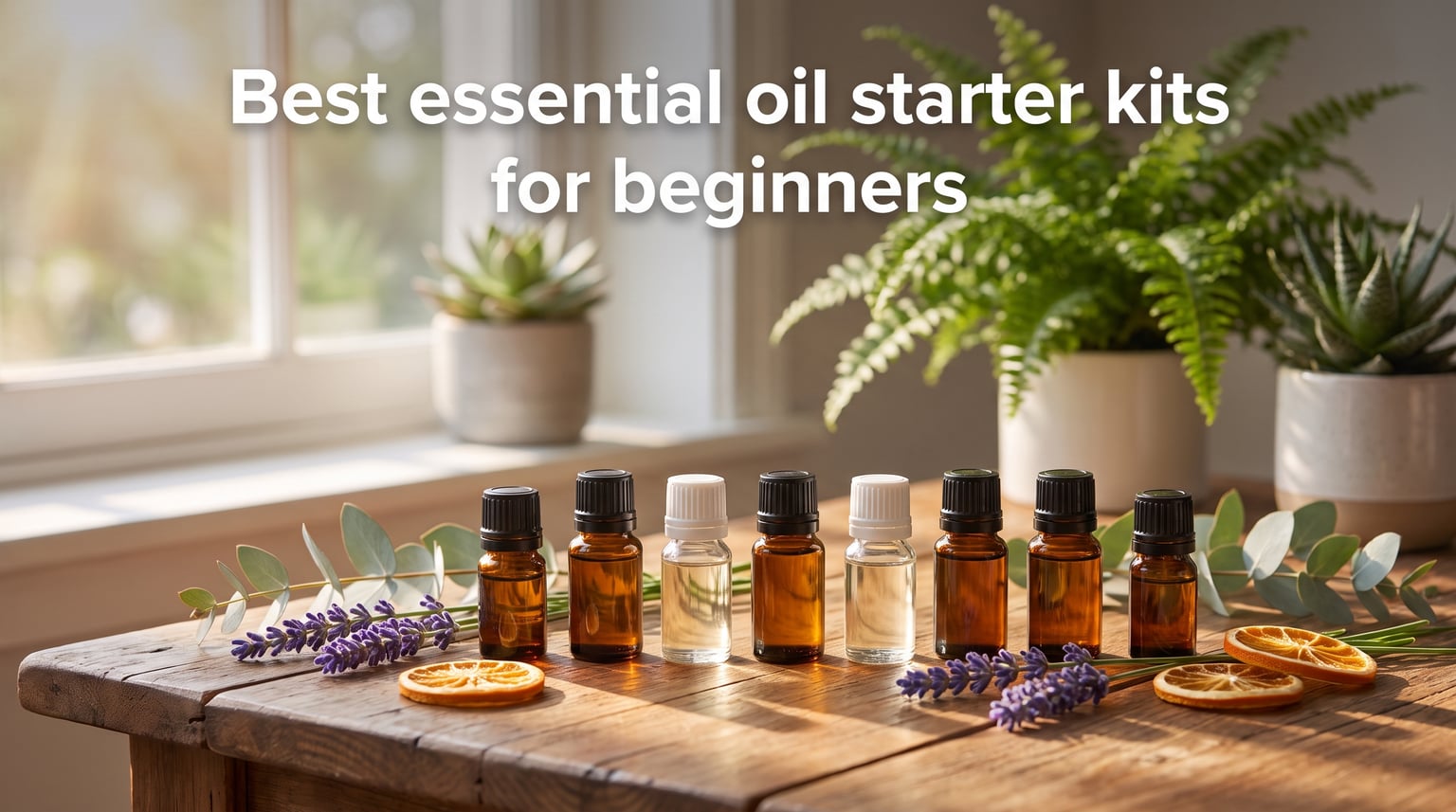 Best essential oil starter kits for beginners