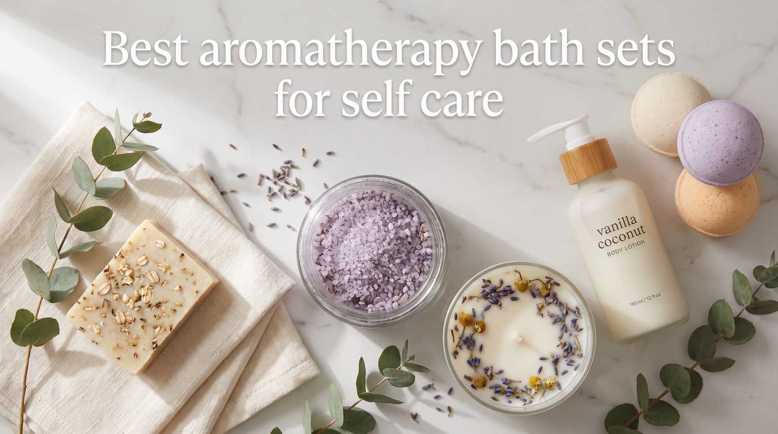 Best aromatherapy bath sets for self care