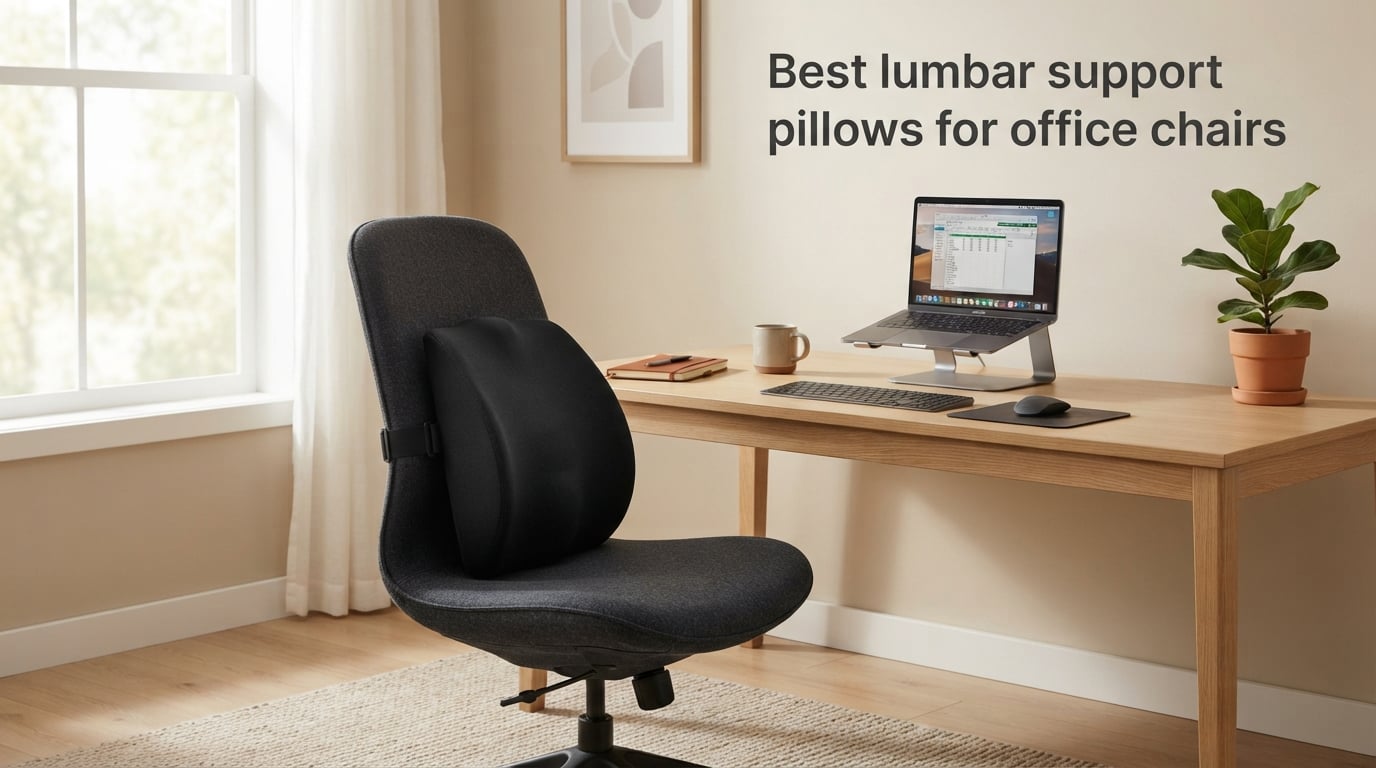 Best lumbar support pillows for office chairs