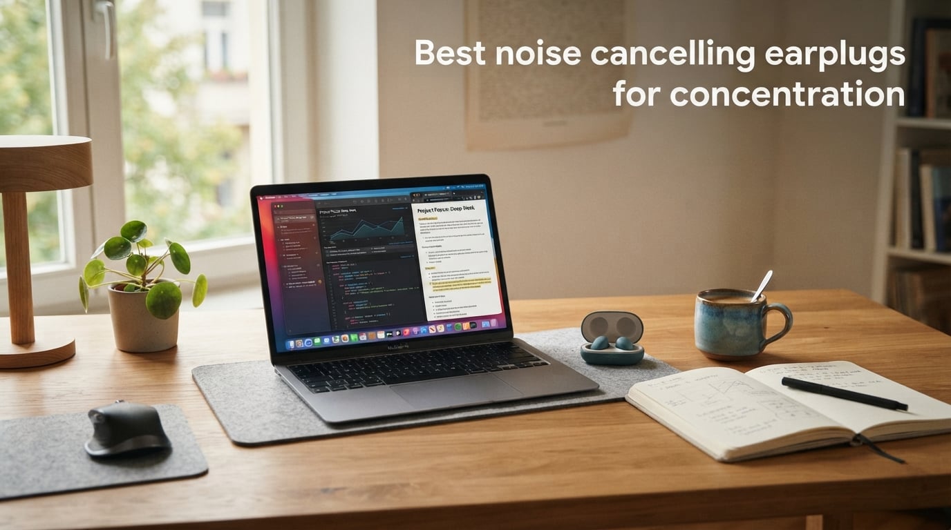 Best noise cancelling earplugs for concentration