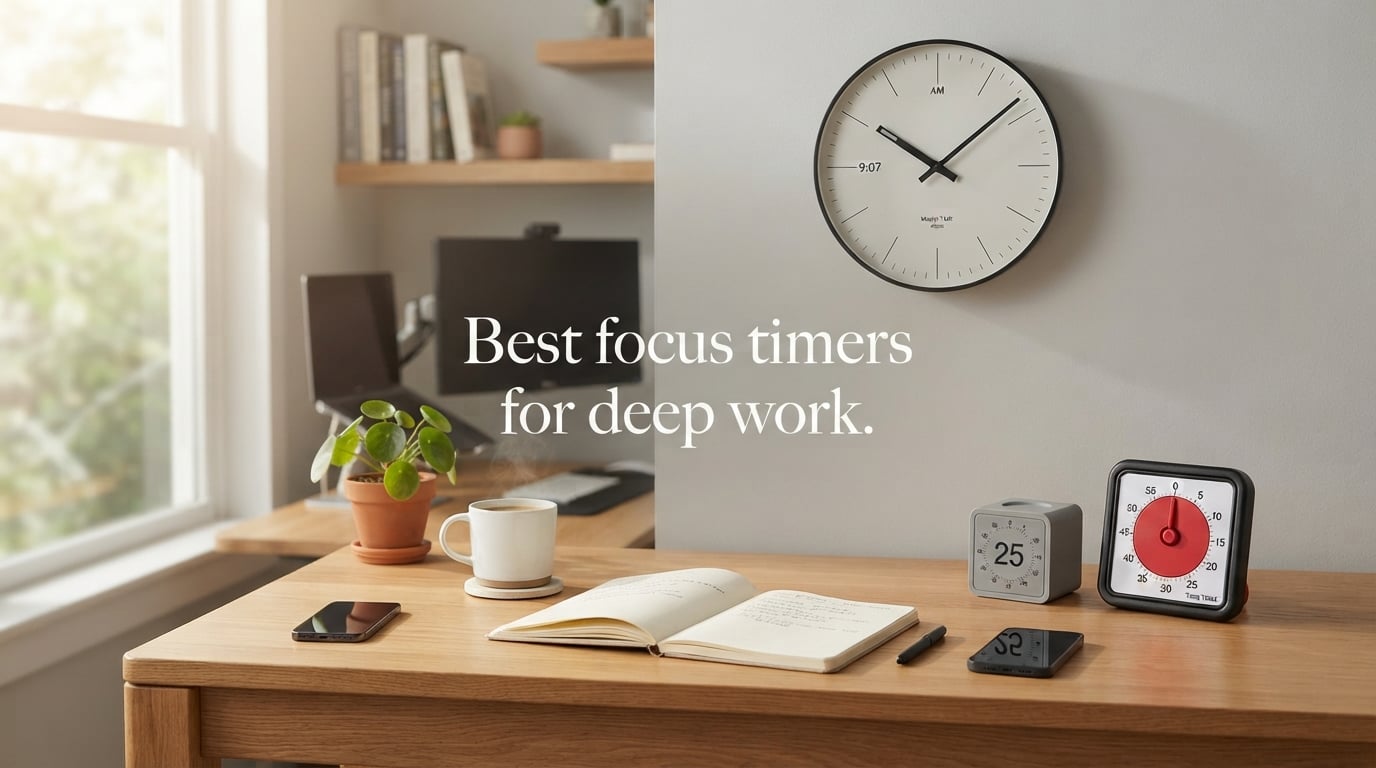 Best focus timers for deep work