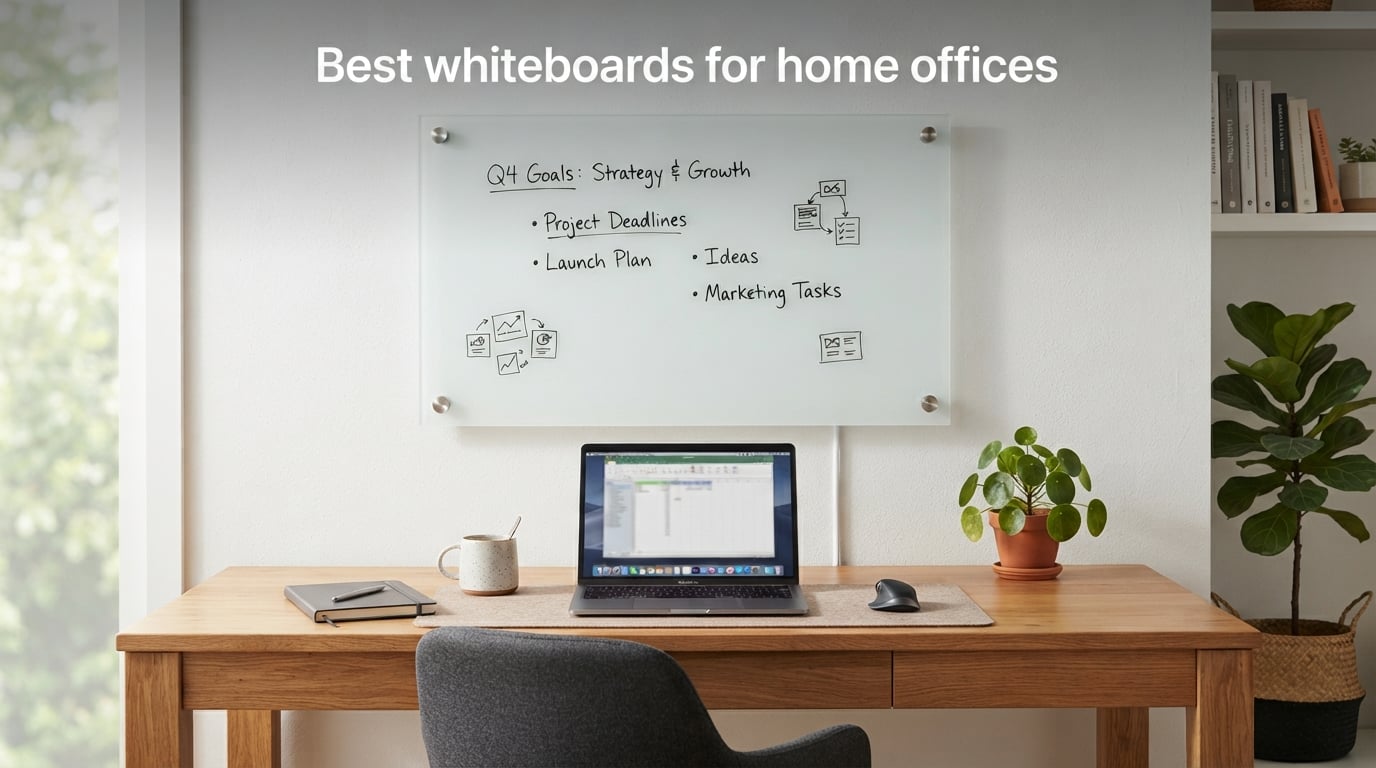 Best whiteboards for home offices