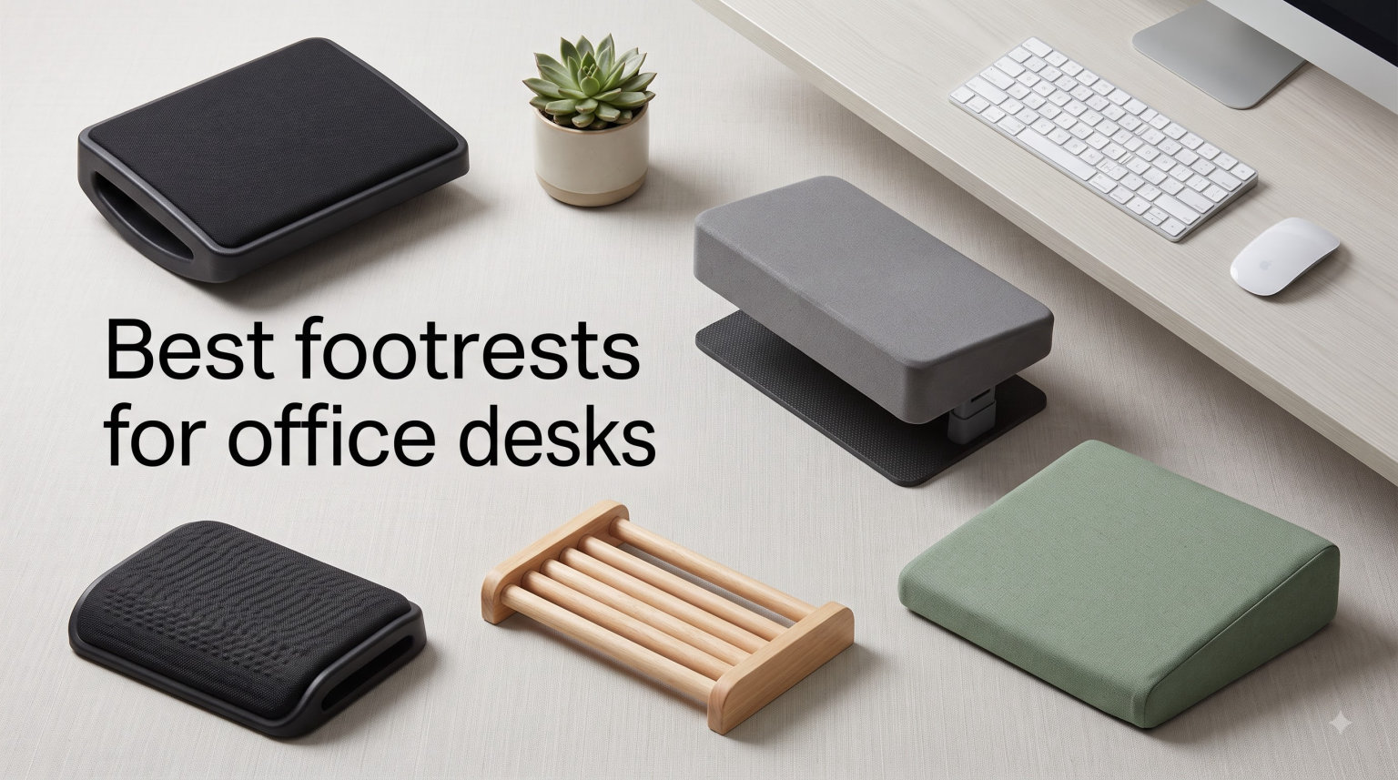 Best footrests for office desks