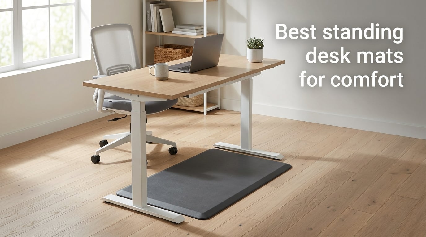 Best standing desk mats for comfort