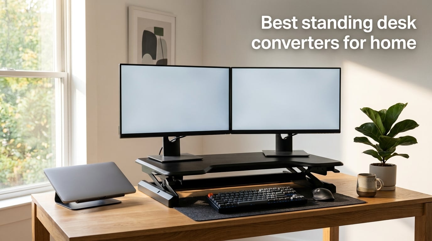 Best standing desk converters for home