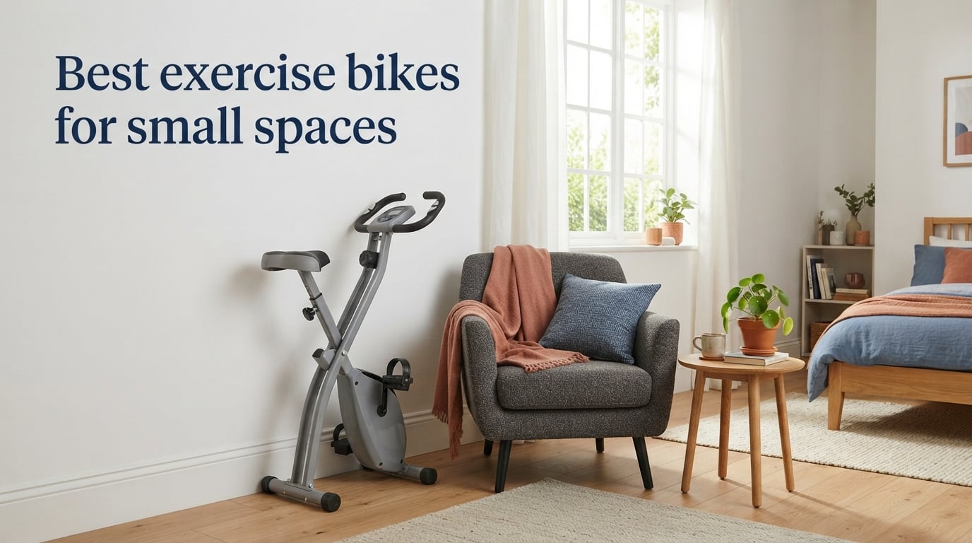 Best exercise bikes for small spaces