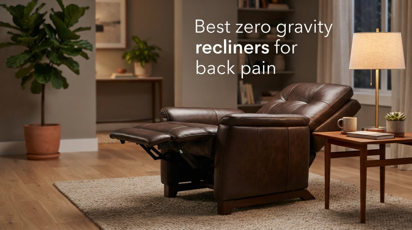 Best zero gravity recliners for back pain