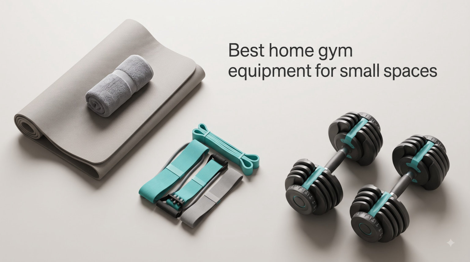Best home gym equipment for small spaces