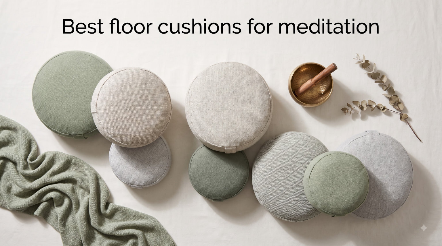 Best floor cushions for meditation