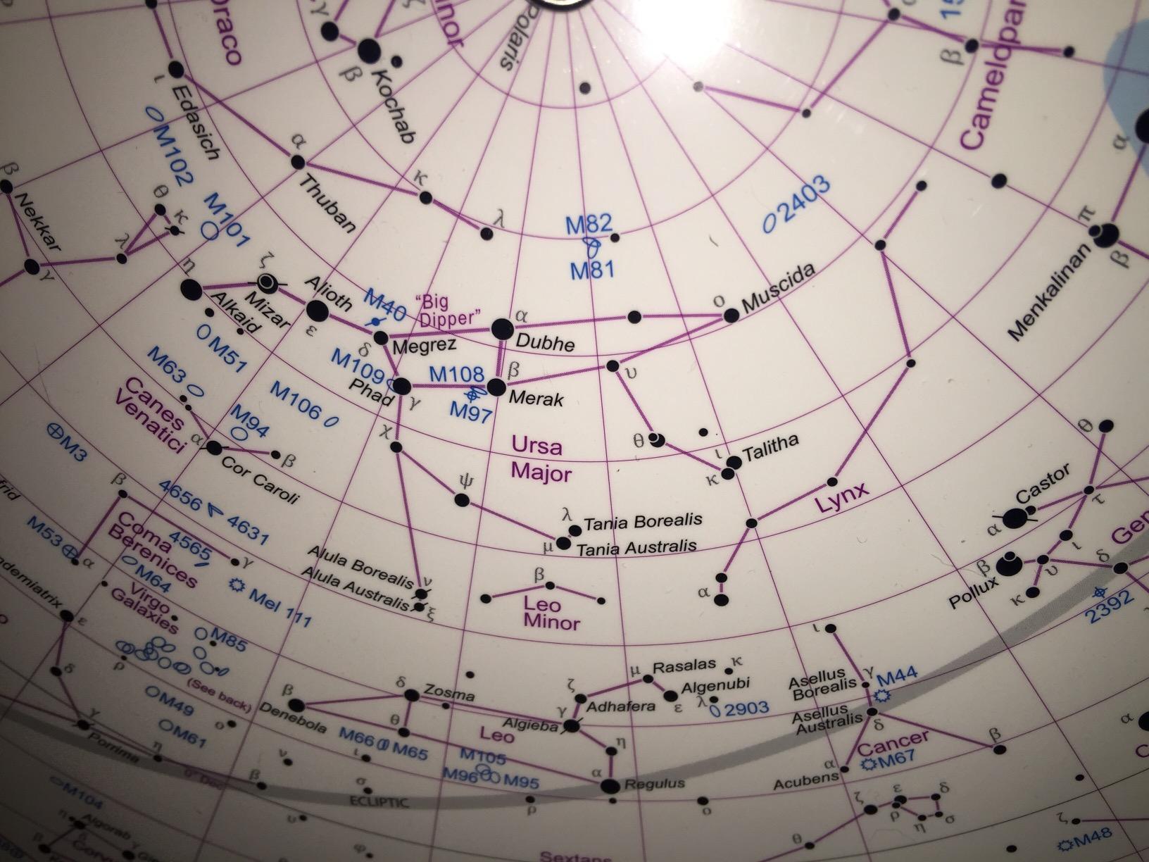 Messier Observer's Planisphere customer photo 2