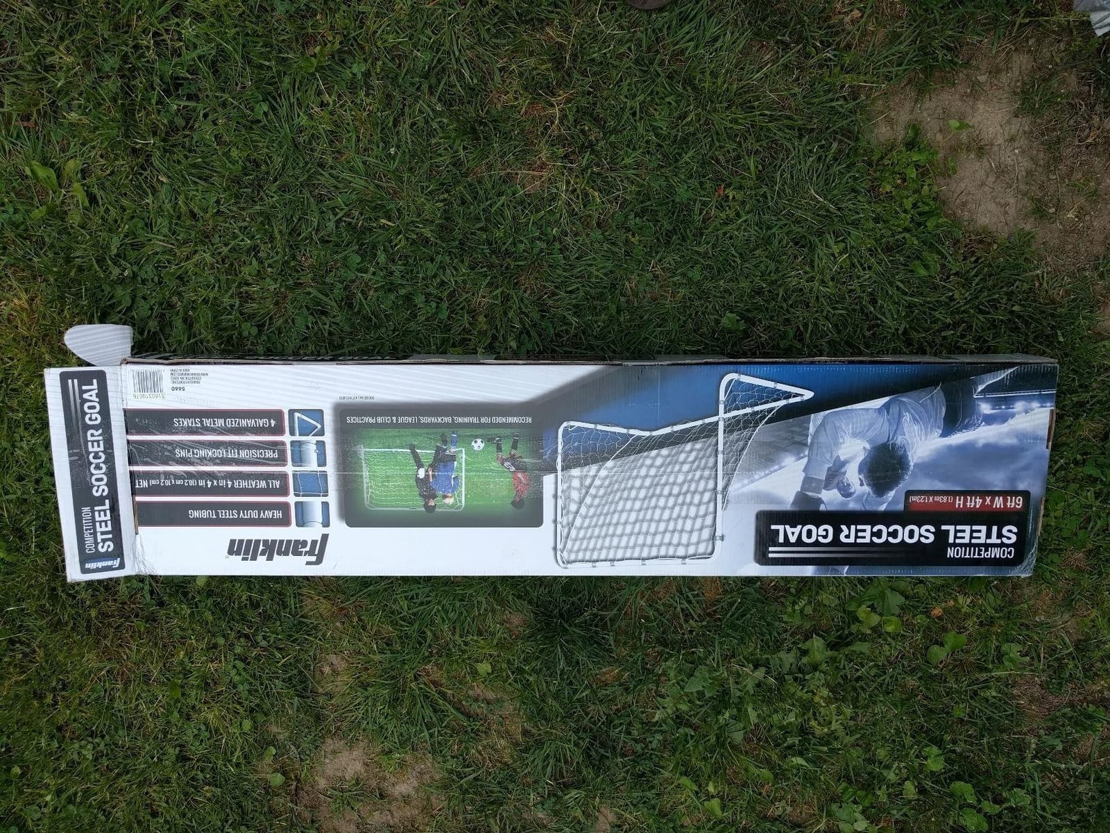Franklin Sports Quick-Setup Steel Soccer Goal customer photo 2