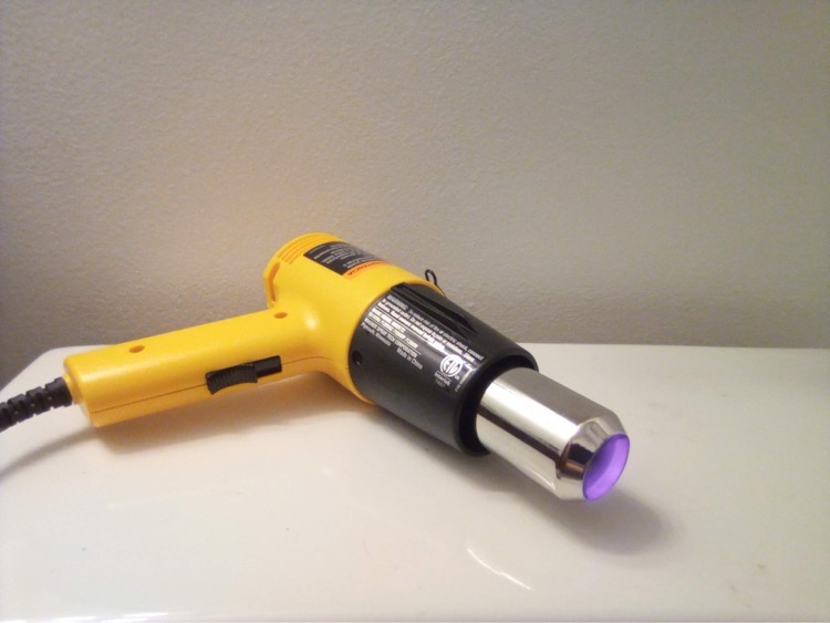 Wagner Spraytech HT1000 Dual-Temperature Heat Gun, low 750°F, high 1000°F customer photo 1