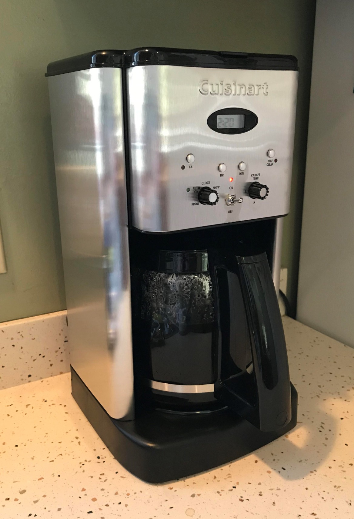 Cuisinart DCC-1200P1 Brew Central 12-Cup Programmable Coffeemaker Coffee Maker, Carafe, Brushed Chrome customer photo 2