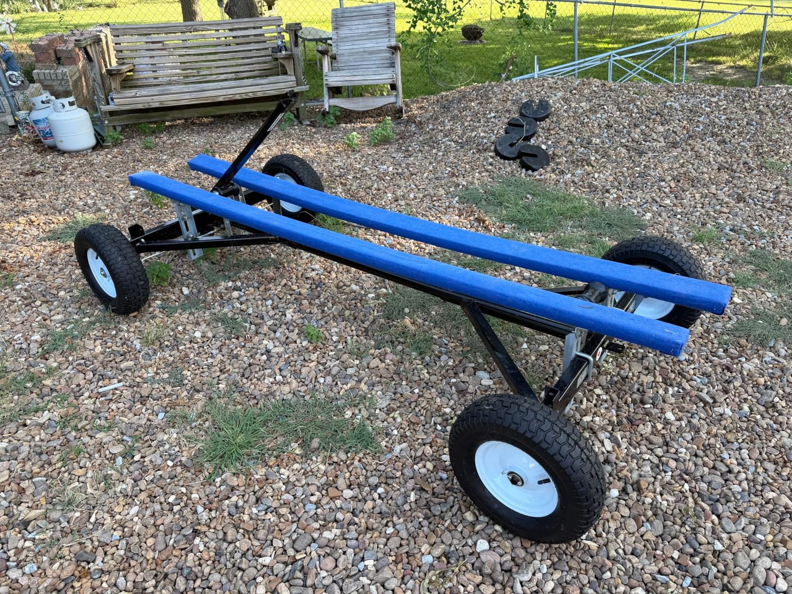 FARM-TUFF ATV Utility Wagon Chassis, 2200lb Capacity customer photo 2