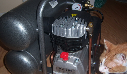 SENCO Twin Tank Air Compressor, 2.5-Horsepower, 4.3-Gallon (PC1131) customer photo 1