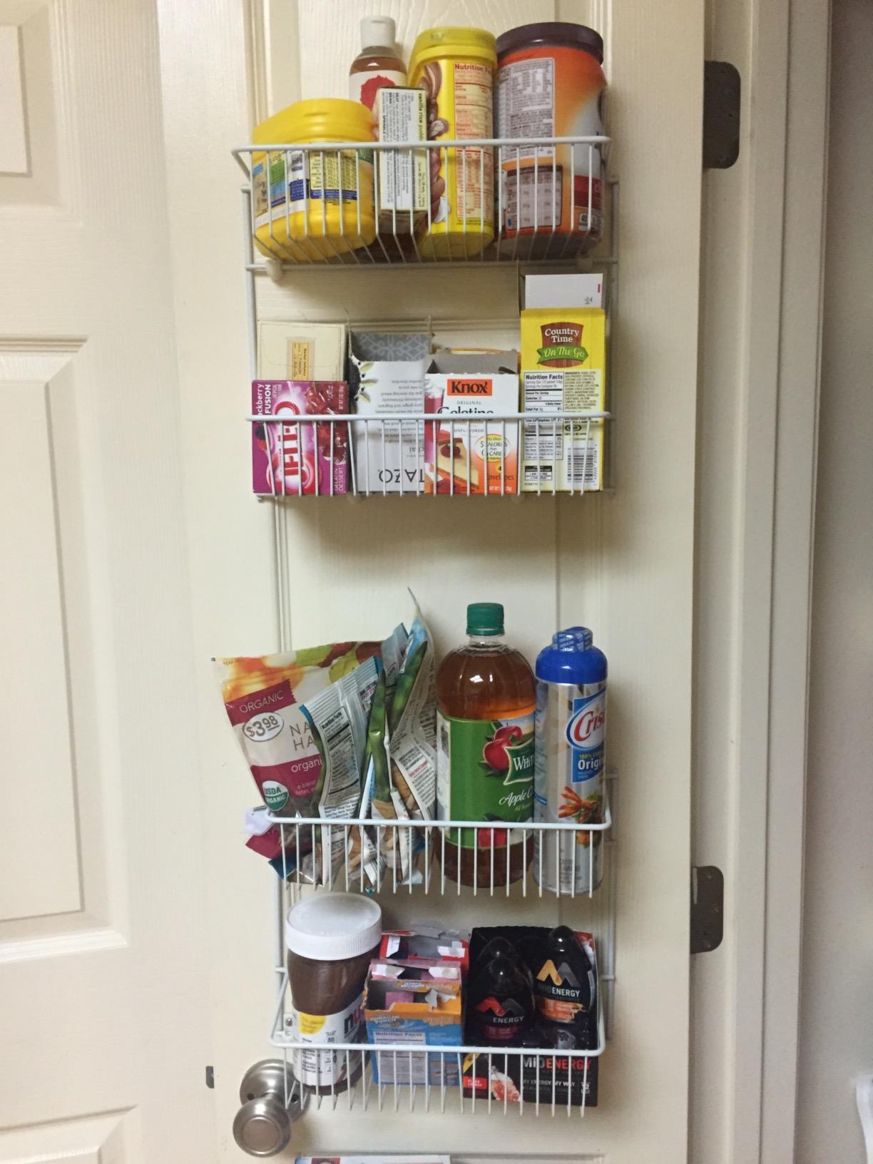 ClosetMaid 3-Tier Hanging Wall Mounted Metal Rack for Spices, Shelf Storage, Pantry Organization, Laundry, Kitchen, Bathroom, White, 8022 customer photo 2