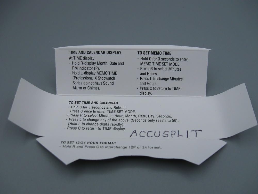 ACCUSPLIT Pro Survivor - A601X Stopwatch, Clock, Extra Large Display customer photo 2