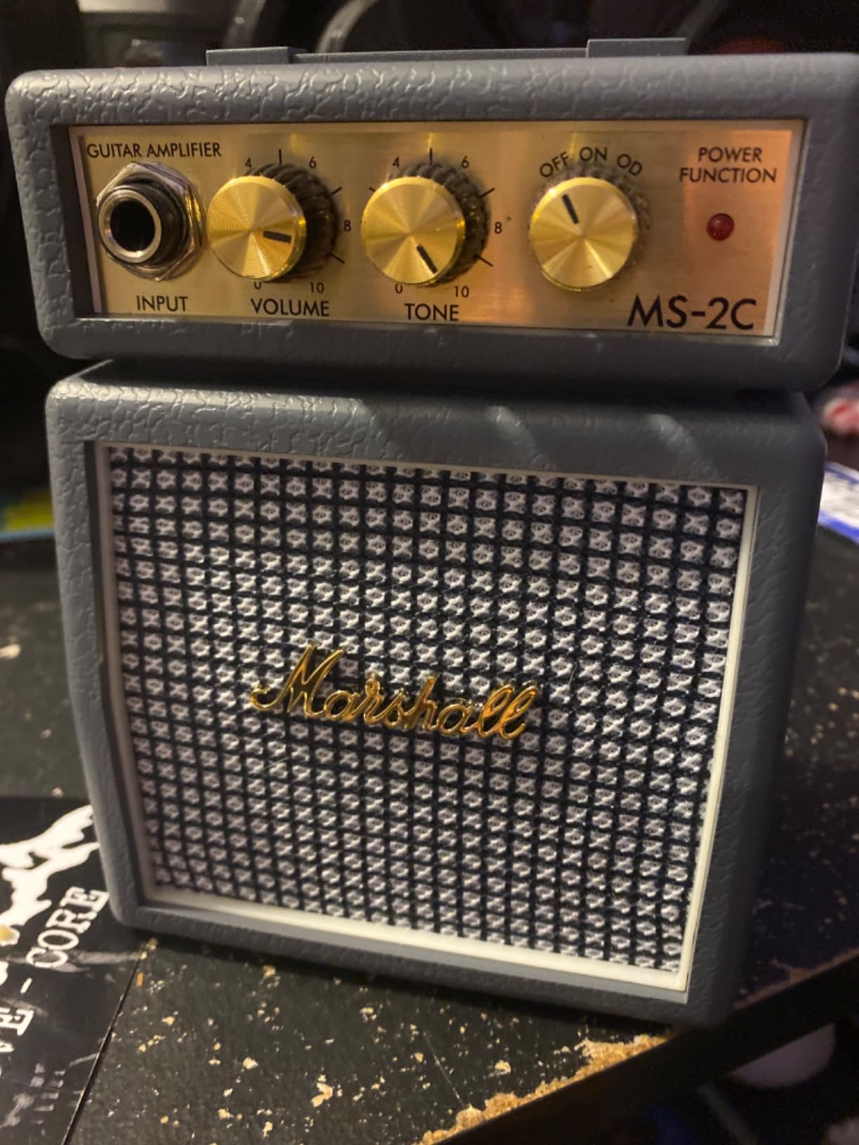 Marshall MS2 Battery-Powered Micro Guitar Amplifier customer photo 2