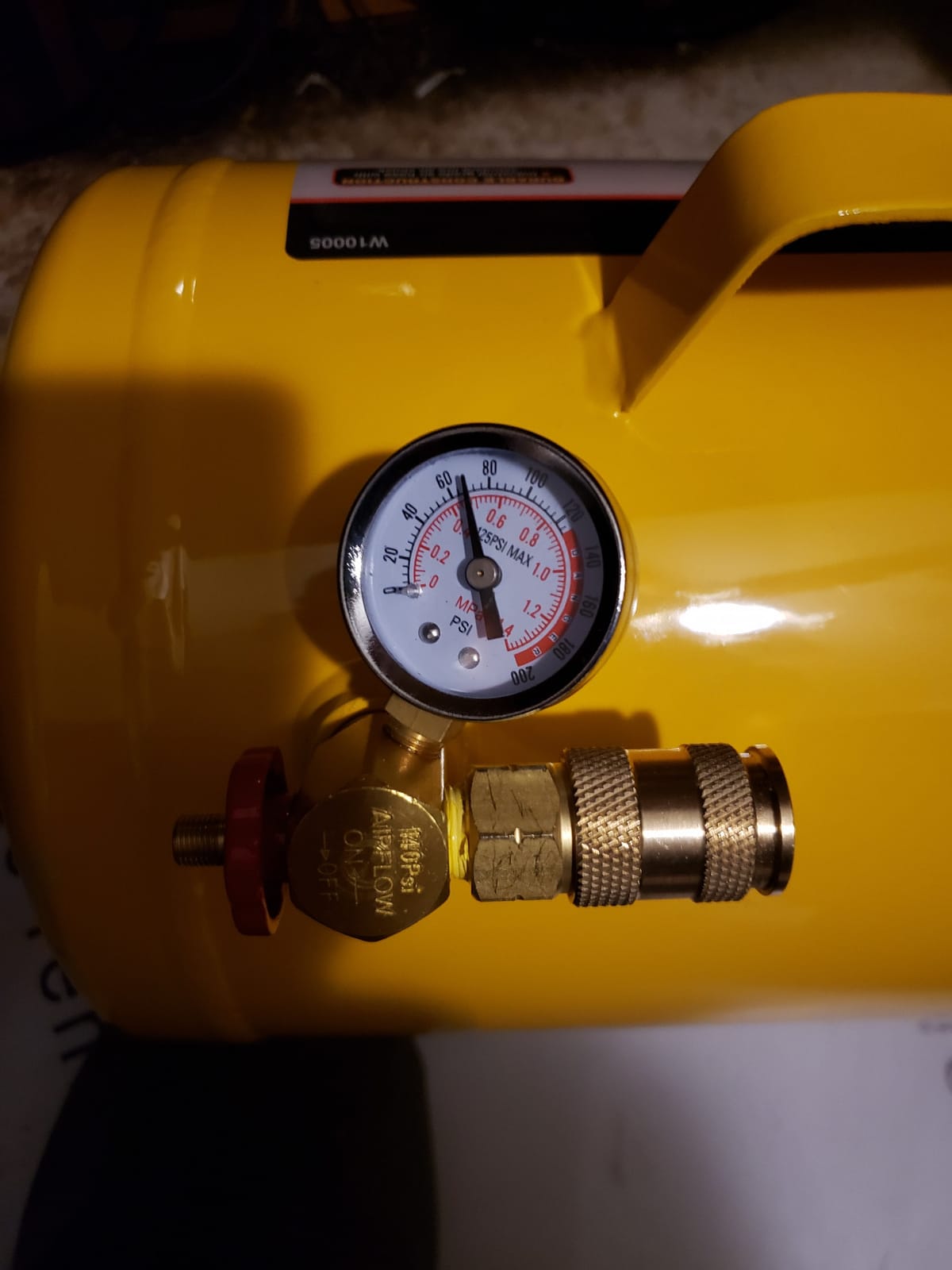 Performance Tool W10005 5-Gallon Portable Horizontal Air Tank customer photo 1