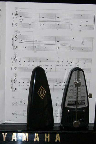 Wittner 836 Taktell Piccolo Metronome, Black customer photo 2
