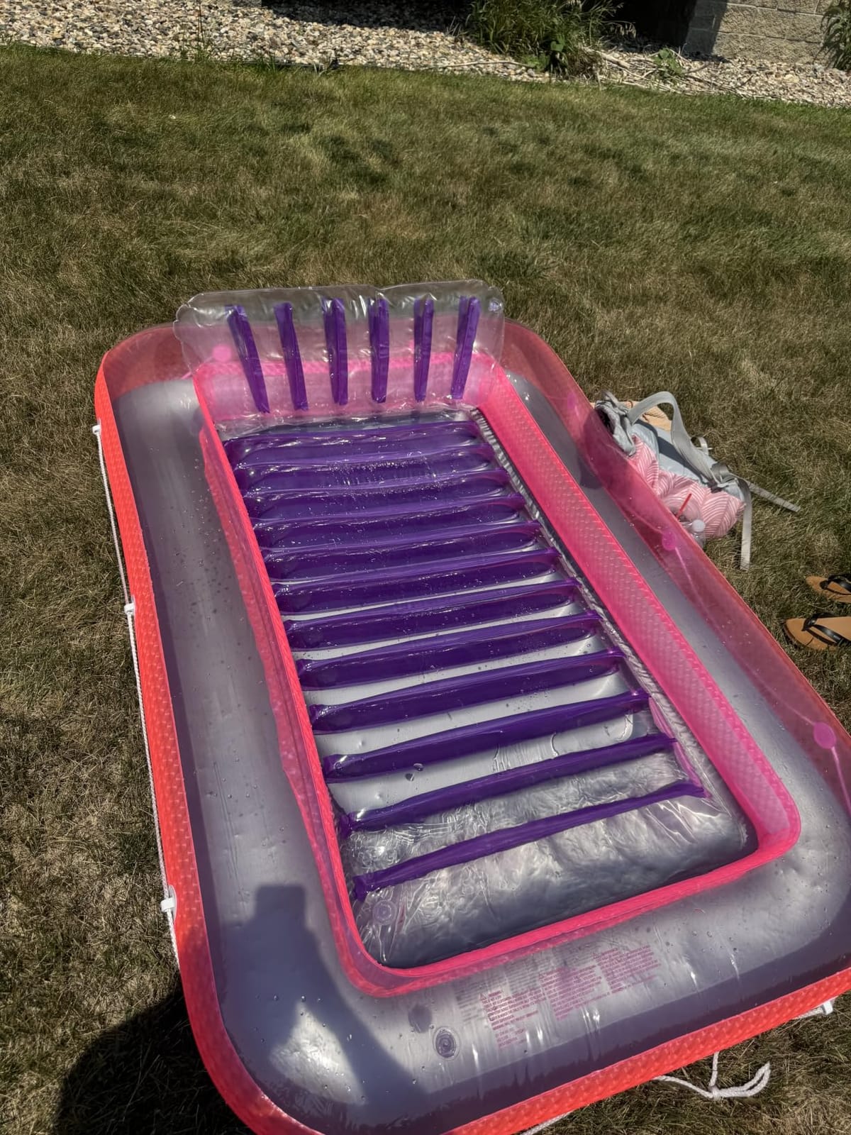 SWIMLINE Original Suntan Tub Series Classic Inflatable Tanning Float Floating Lounge | Personal Tan Pool Hybrid Lounger | Adjustable Pillow | Fill with Water | Reflective Tanning Design customer photo 2