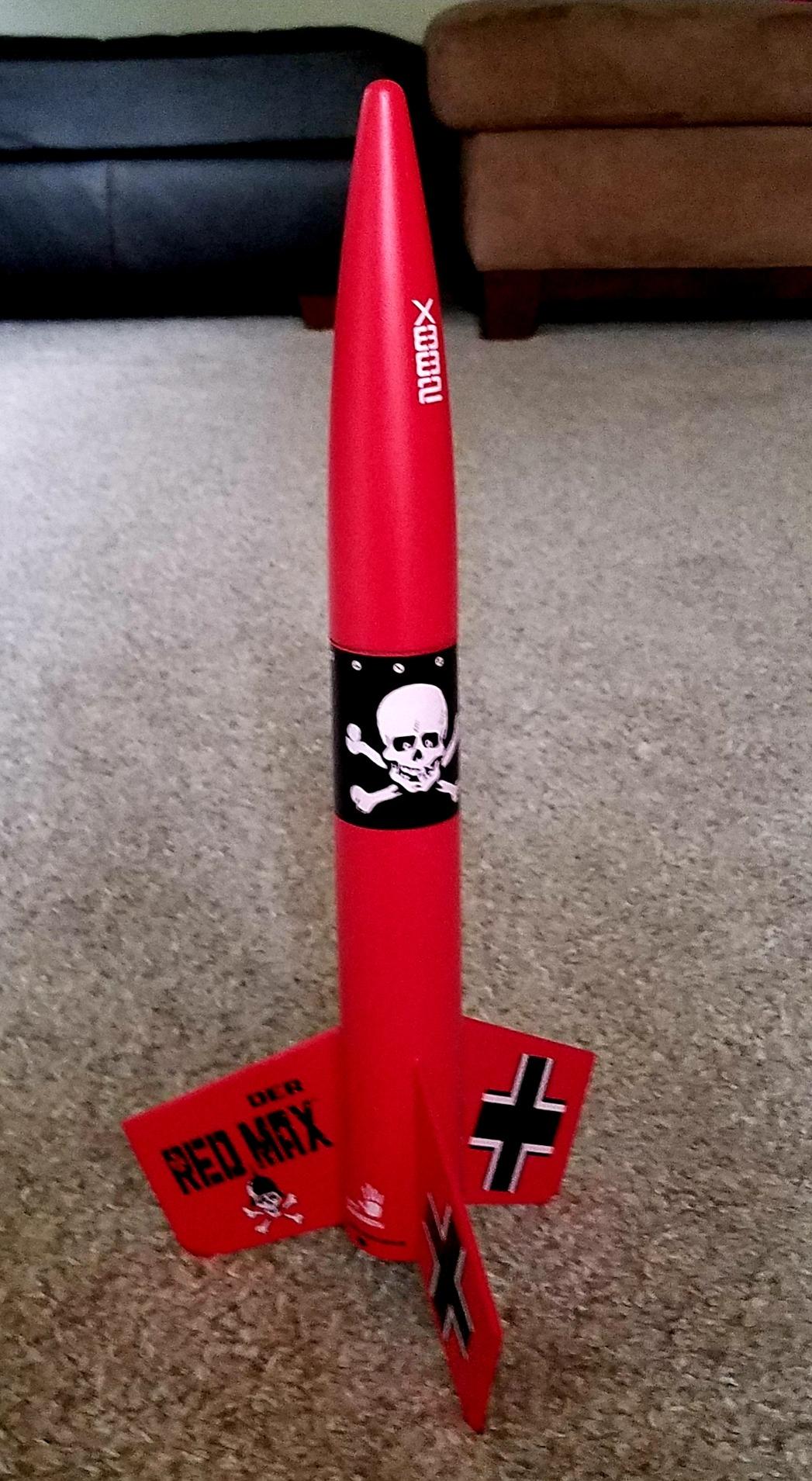 Estes 0651 Der Red Max Rocket-Building Kit, Intermediate Flying-Rocket-Model Kit for Ages 10+ customer photo 1