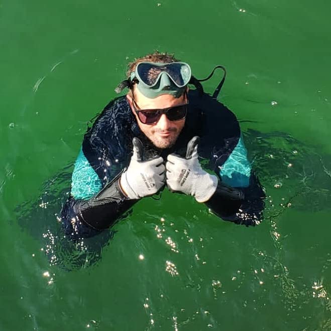 Cressi Lightweight Well-Balanced Open Heel Scuba Diving Fins - Pro Light: Made in Italy customer photo 2