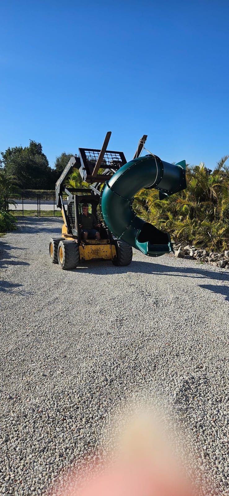Swing-N-Slide 7 ft.Turbo Tube Slide , Green customer photo 1