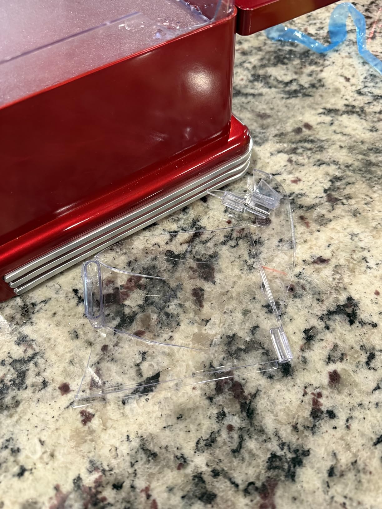 Nostalgia Snow Cone Shaved Ice Machine - Retro Table-Top Slushie Machine Makes 20 Icy Treats - Includes 2 Reusable Plastic Cups & Ice Scoop - Retro Red customer photo 1