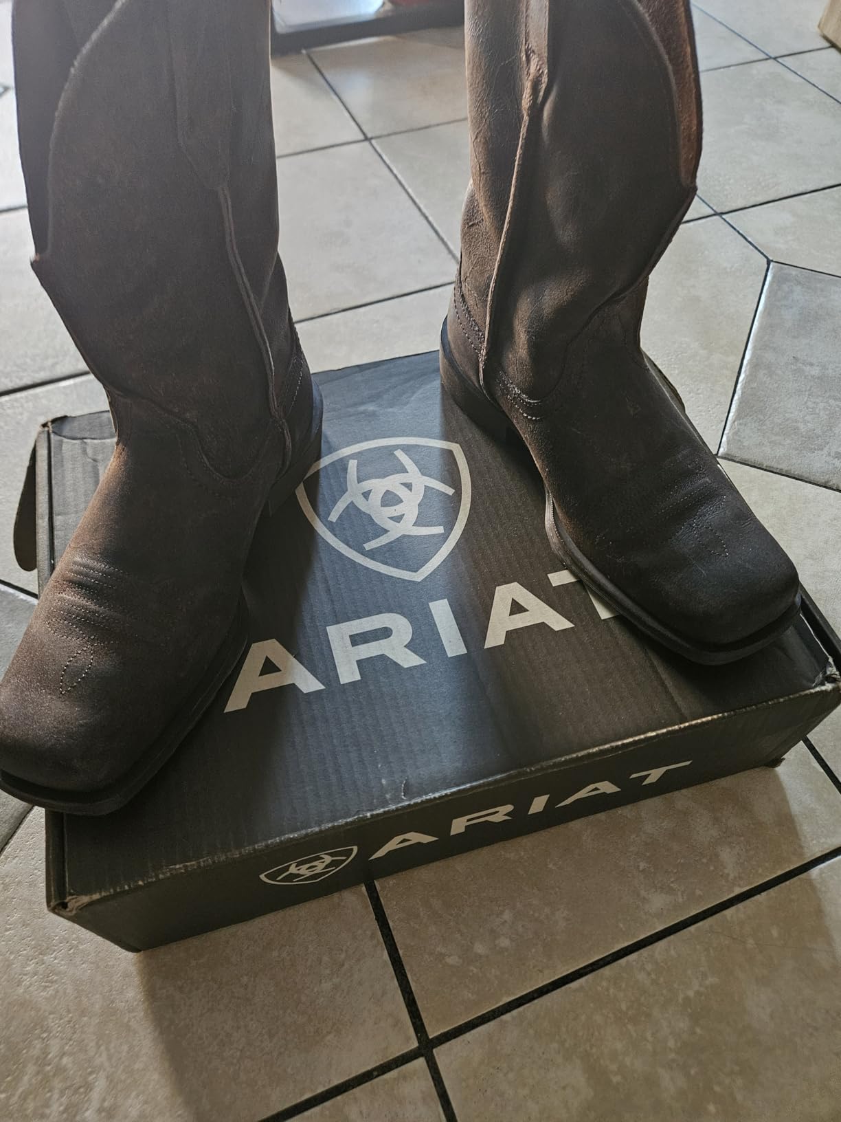 Ariat Rambler Western Boot – Men’s Leather, Square Toe, Western Boots customer photo 2