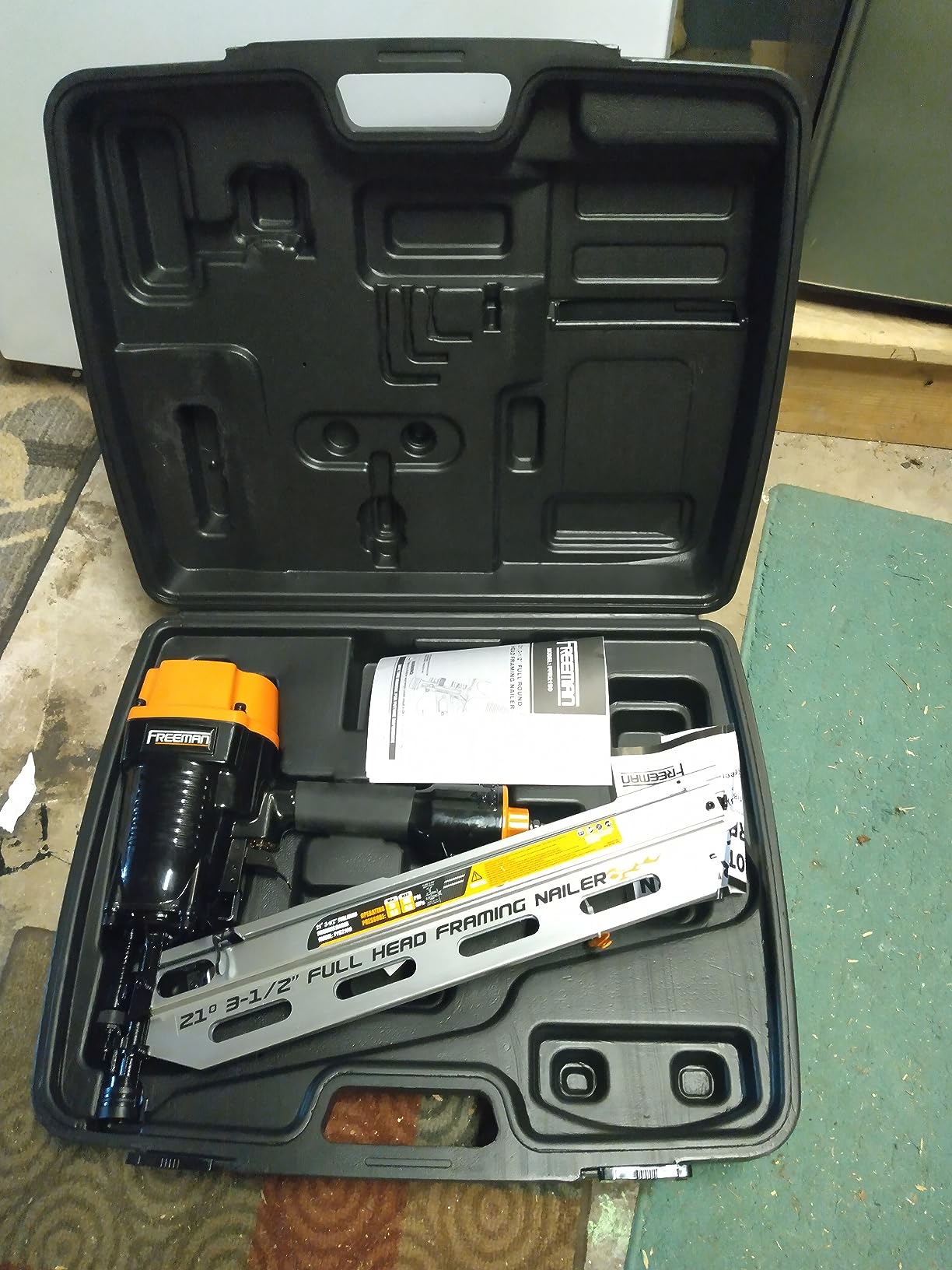 Freeman PFR2190 Pneumatic 21 Degree 3-1/2