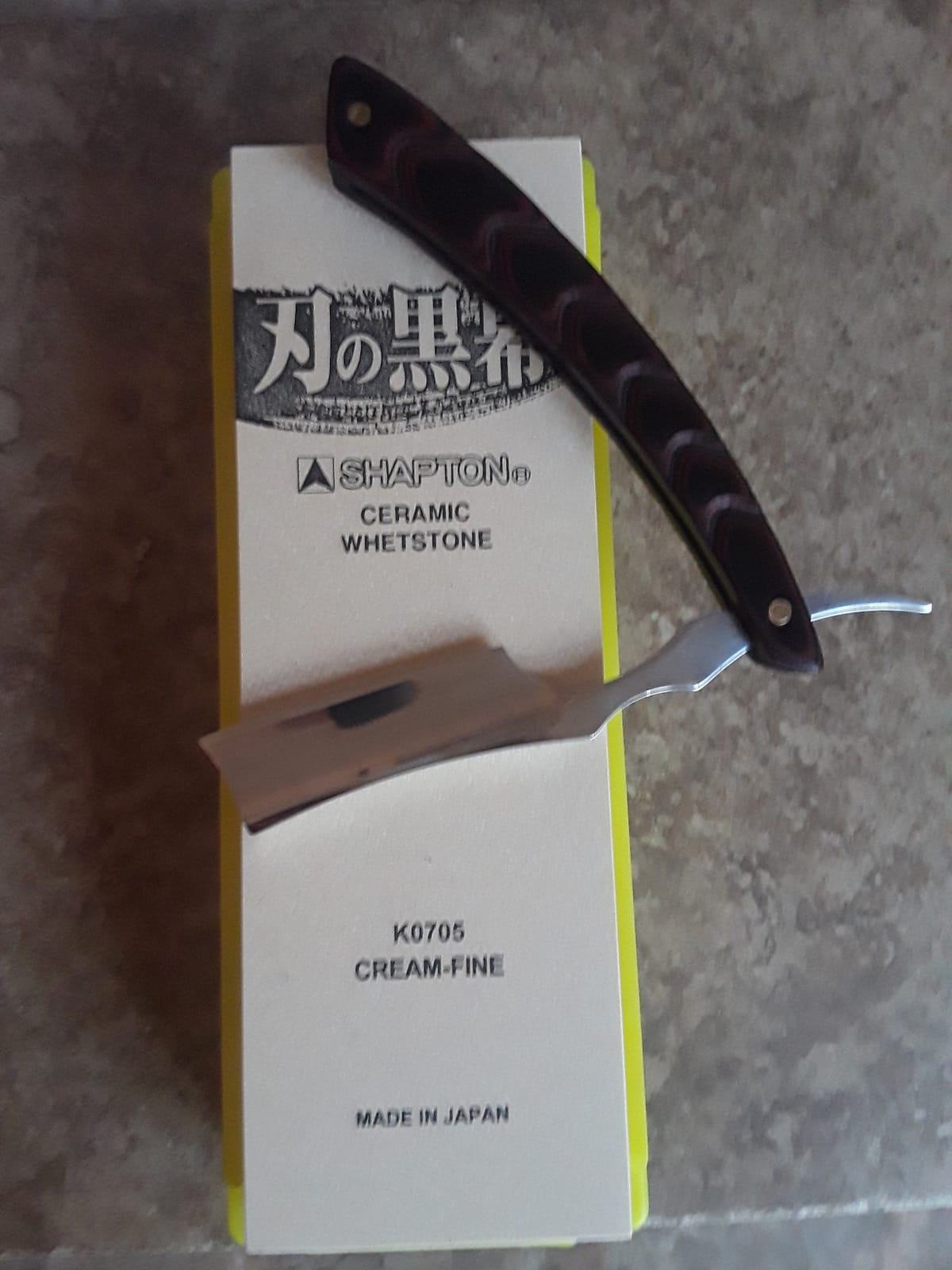 Shapton K0710 Melon 8000 Blade Finishing customer photo 1