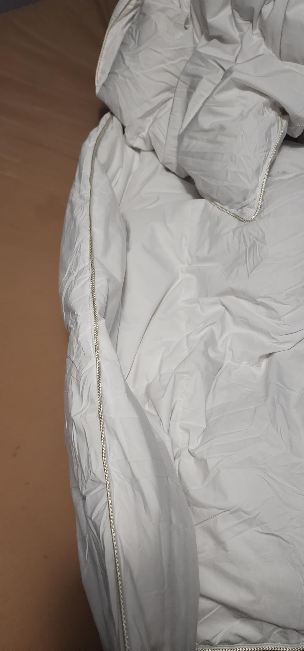 Luxurious Queen Size Goose Down Fiber Waterfowl Feather Fiber Comforter (90
