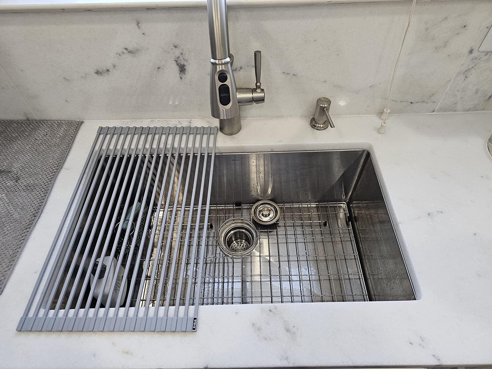 KRAUS Stainless Steel 32 in 16 Gauge Undermount Sink KHU100-32 customer photo 2