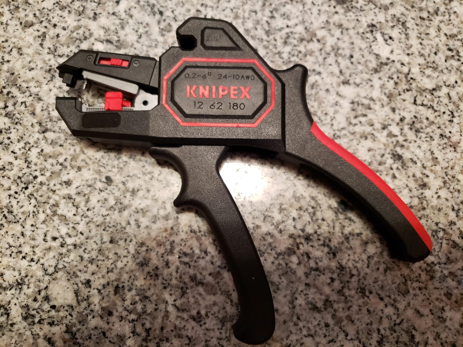 KNIPEX Automatic Wire Stripper 10-24 AWG, 7.25 customer photo 1