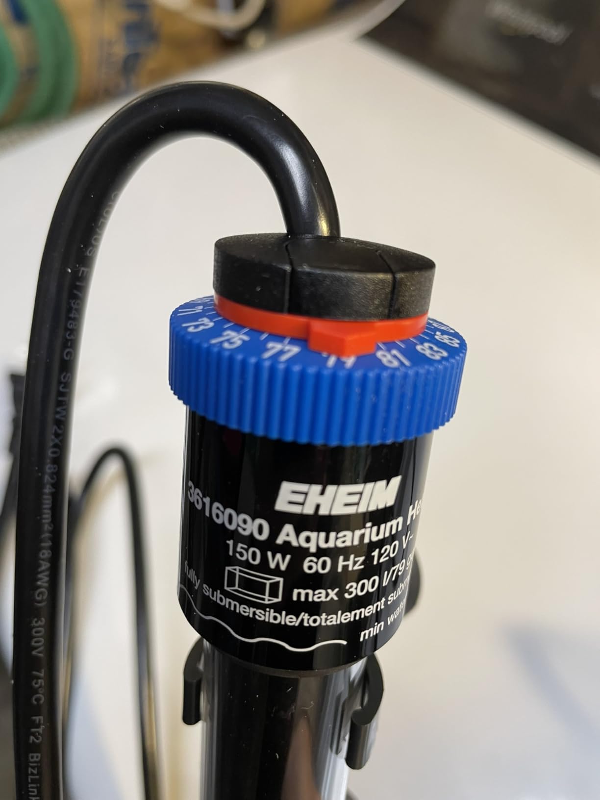 EHEIM Jager Aquarium Thermostat Heater 150W customer photo 1
