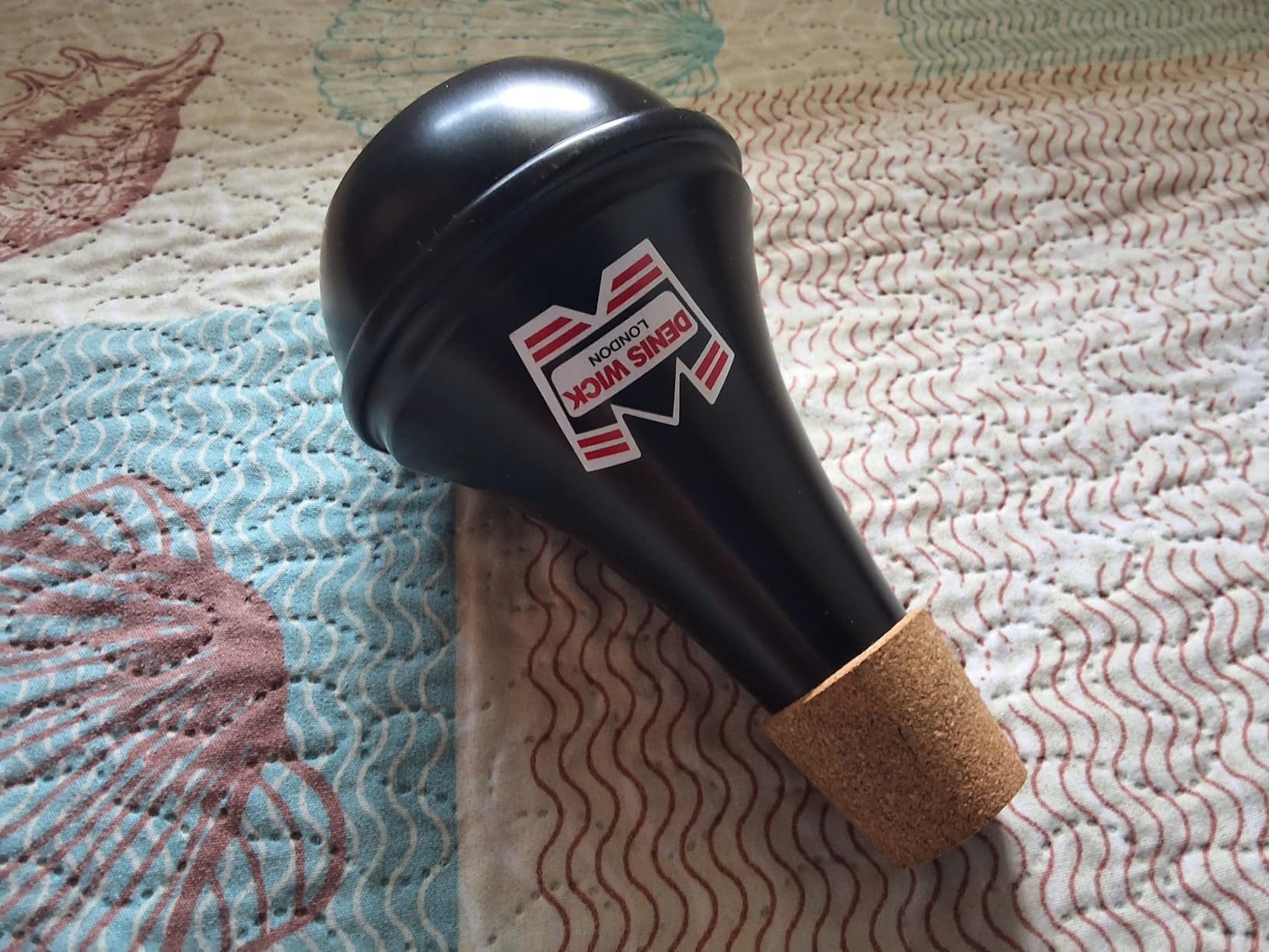 Denis Wick Practice Mute for Trumpet or Cornet, 5526 - Hand-Spun Aluminum Mute with Natural Cork - Brilliant Tone, Reliable Intonation & Tight-Bell Fit for Practice or Performance - 8 x 6 x 6 inches customer photo 1