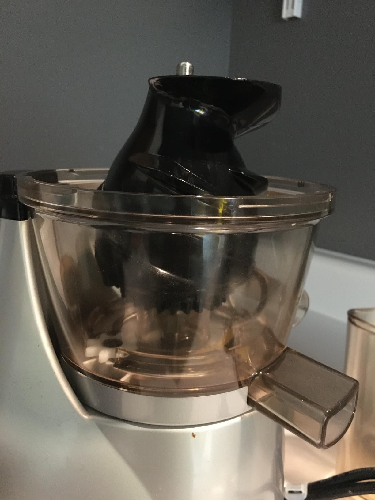 Omega VRT350 Vertical Low Speed Juicer, Silver customer photo 2