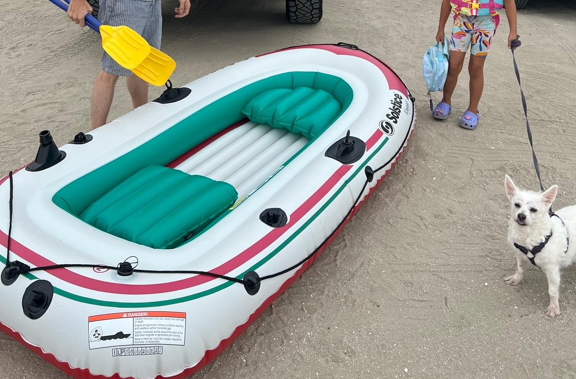 Swimline Solstice | Inflatable Boat for Waterwayss | Voyager 4 Person Raft customer photo 2
