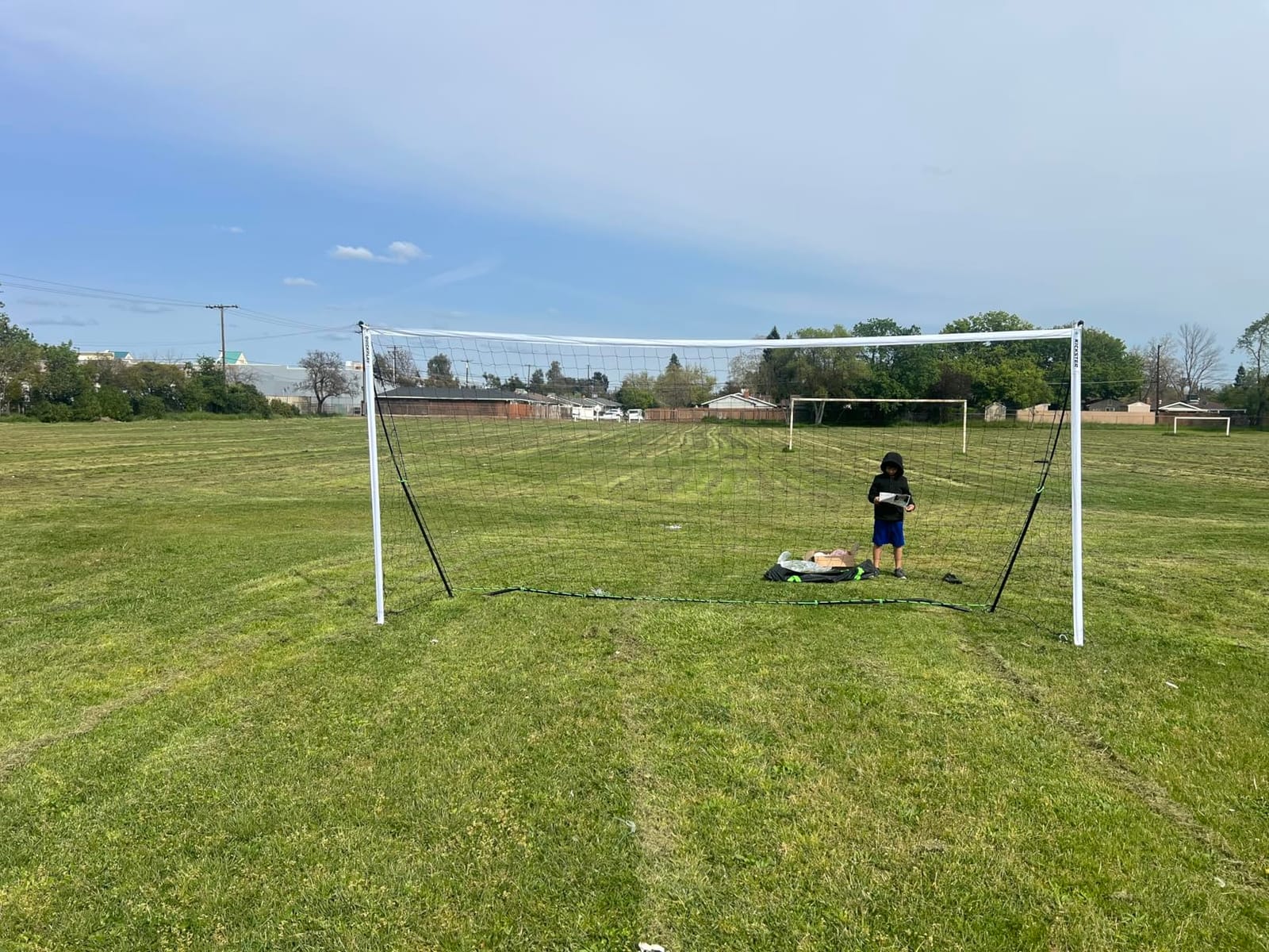 QuickPlay Kickster Ultra Portable Soccer Goals for Backyard Play customer photo 1