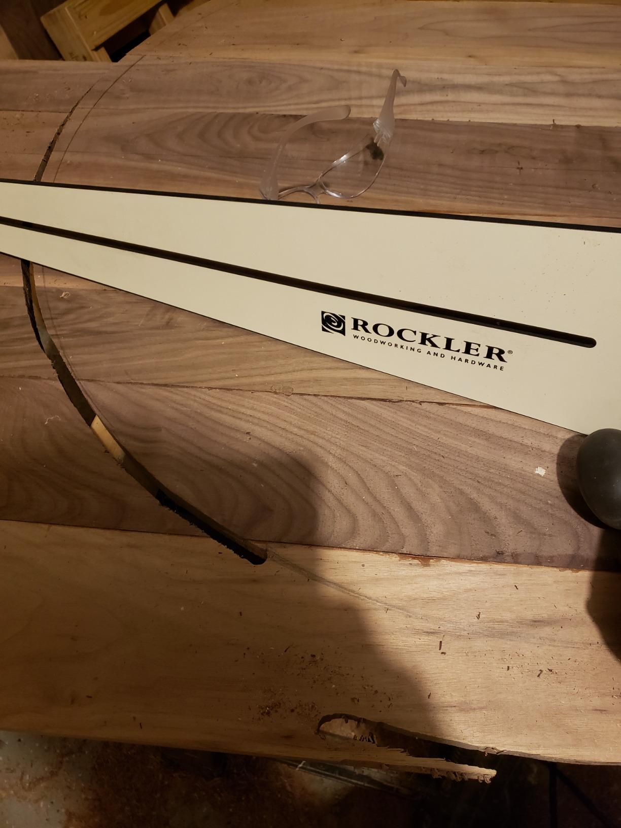 Rockler Router Circle Cutting Jig, 10 to 52 in Circle Cutter with Pins customer photo 2