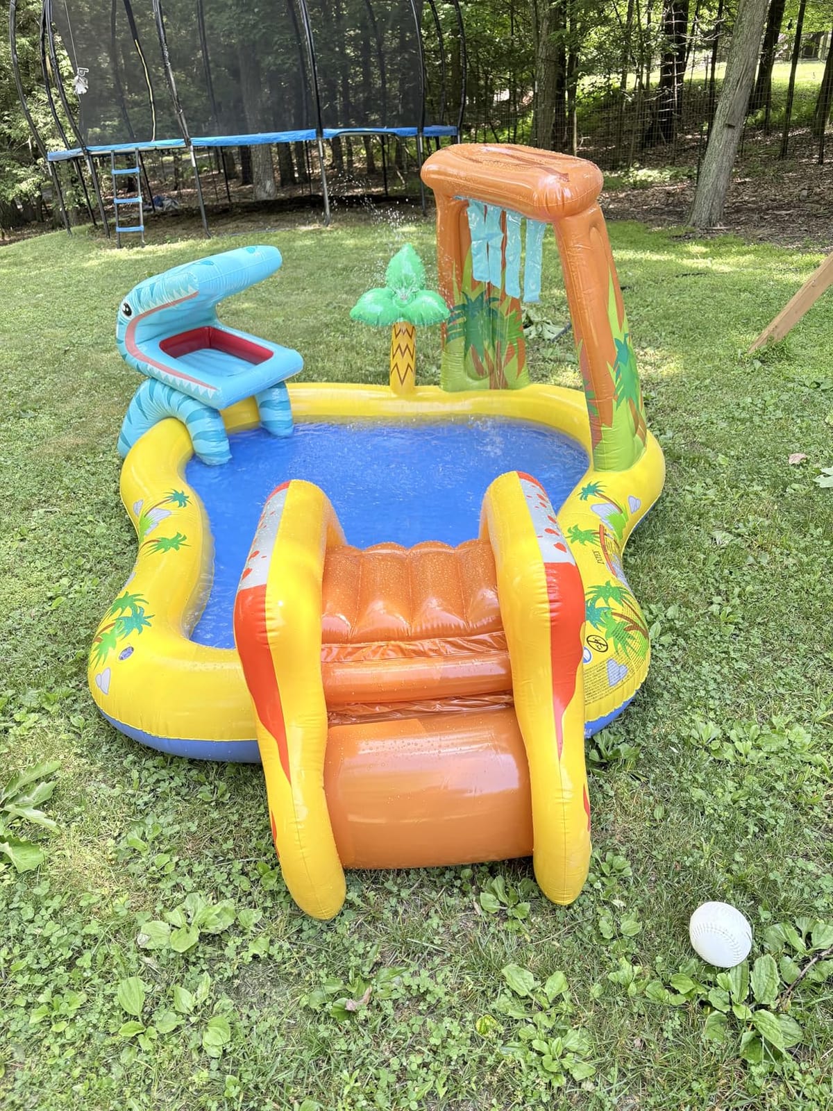 INTEX Dinosaur Inflatable Swim Center & Kiddie Pool for Outdoor Play customer photo 1
