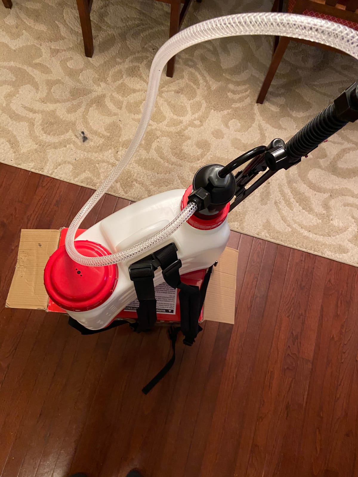 CHAPIN 4-Gallon Backpack Sprayer with Anti-Clog Filtration | Durable translucent poly tank for fertilizers, herbicides, pesticides and lawn care customer photo 1