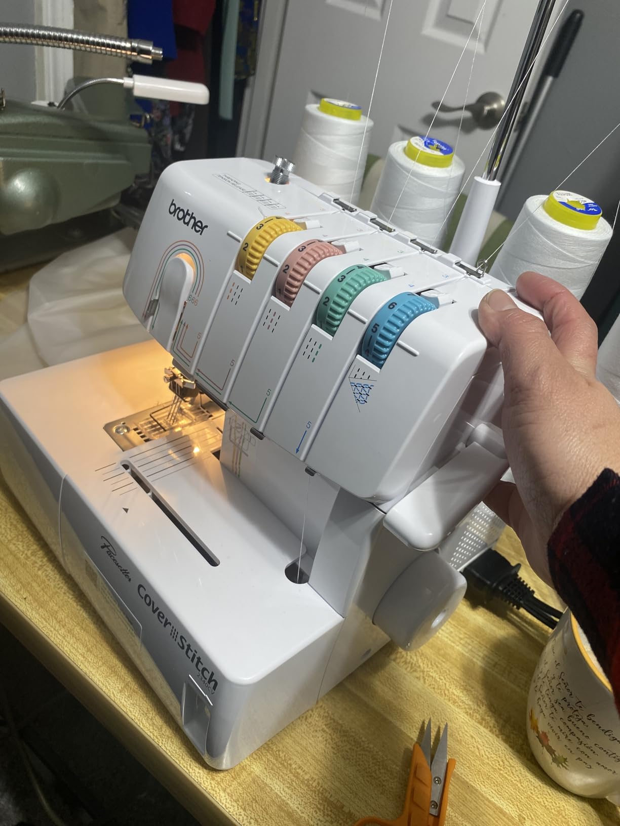Brother 2340CV Coverstitch Serger Sewing Machine customer photo 1