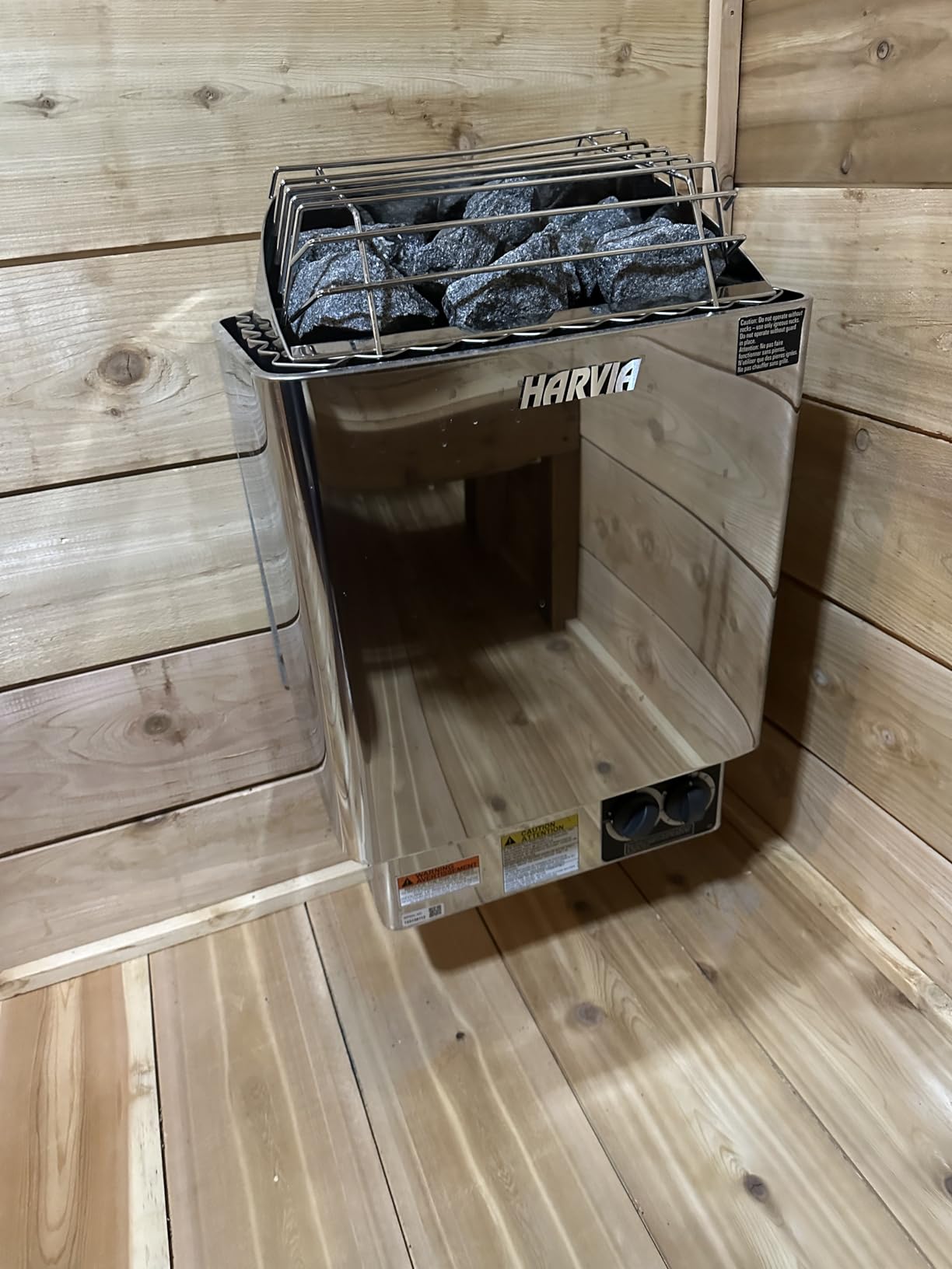 Finlandia/Harvia FLB-80/KIP-80B Sauna Heater, 8kw 240v/1ph, Maximum 425 cubic feet customer photo 2