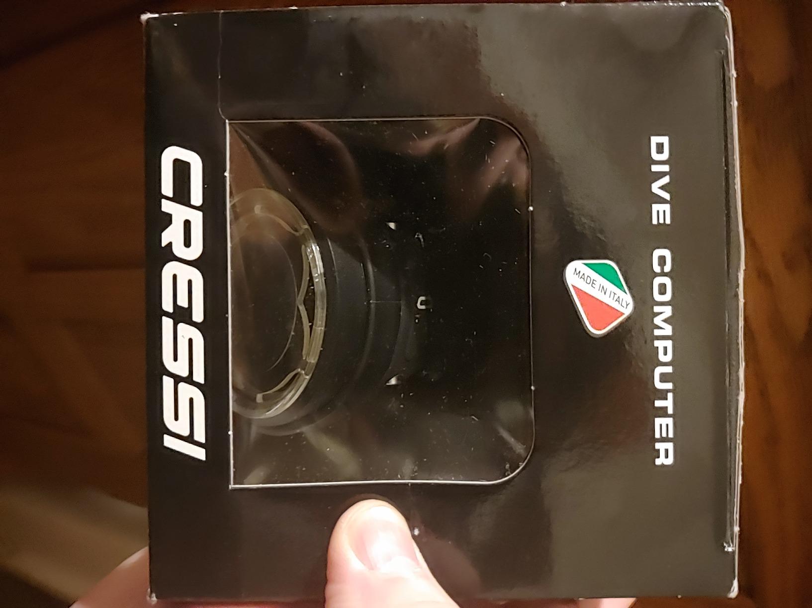 CRESSI Leonardo 2.0 Scuba Dive Watch, Air Nitrox Gauge, White/Black | Dive Computer, Air Nitrox Gauge Modes, Single-Button Control, Visual & Audible Alarm, USB & Infrared Transfer, Diving Watch customer photo 1