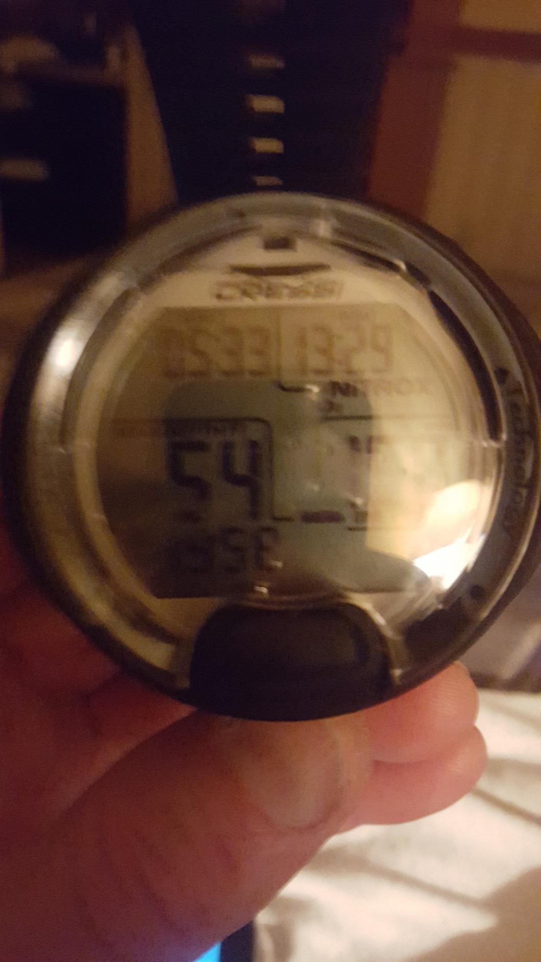 CRESSI Leonardo 2.0 Scuba Dive Watch, Air Nitrox Gauge, White/Black | Dive Computer, Air Nitrox Gauge Modes, Single-Button Control, Visual & Audible Alarm, USB & Infrared Transfer, Diving Watch customer photo 2