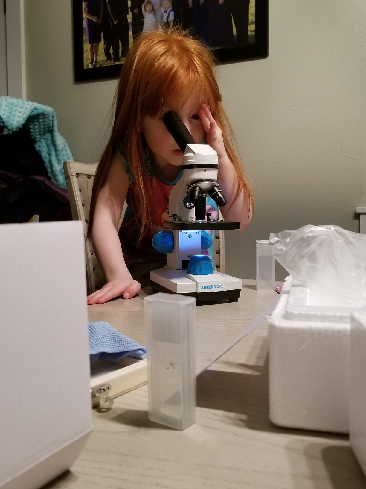 Omano Juniorscope Microscope for Kids – Microscope Kit for Kids 8+ for Science Microscope Experiments – Kids Microscope Kit that Encourage STEM Exploration – Beginner Microscope for Kids 8+ customer photo 1